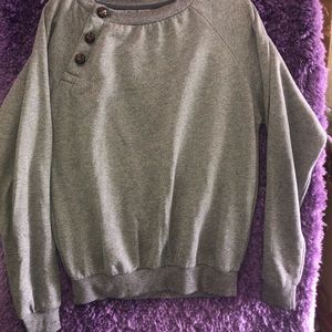 Gray oversized sweater-small